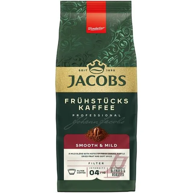 Jacobs Kawa śniadaniowa filtrowana 1kg mielona