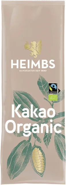 Heimbs kakao w proszku do napojów Fairtrade/organic 1 kg