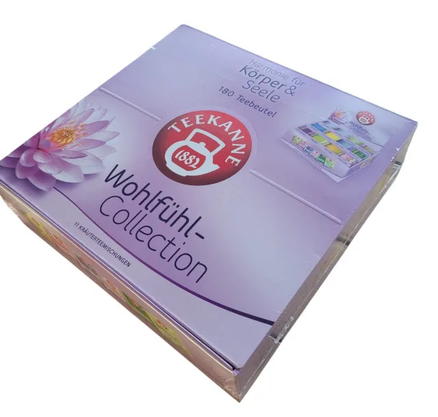Teekanne Wellbeing Collection Box 180 Porcji.