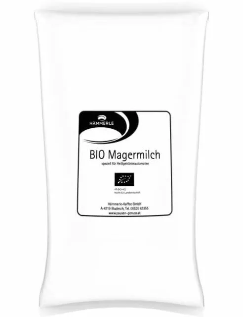 H&auml;mmerle organiczne odtłuszczone mleko w proszku Topping 750g