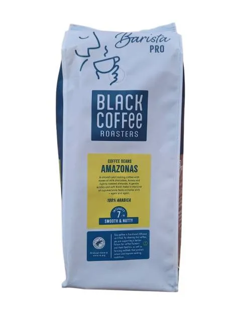 Black Coffee Roasters Barista Pro Amazonas Kaffeebohnen 6 x 1 kg ger&ouml;stet