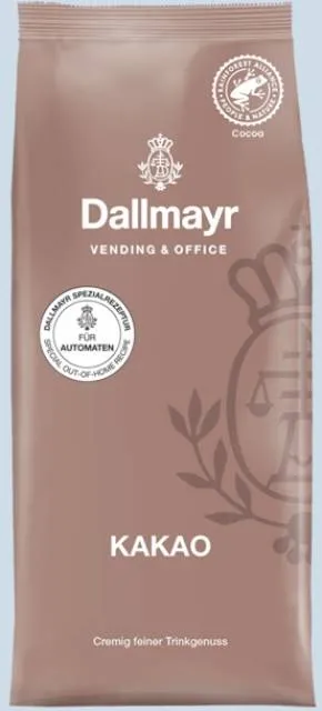 Dallmayr Vending & Office Kakao 1kg Kakaopulver 14,5% f&uuml;r Automaten