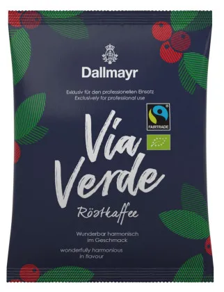 Dallmayr Via Verde Filterkaffee Gemahlen 85 x 70g Portionspackungen