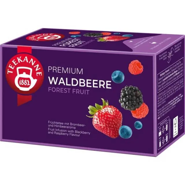 Teekanne Premium Waldbeeren 20 Teebeutel