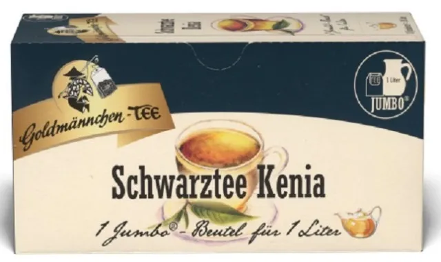 Goldm&auml;nnchen Tee Schwarztee Kenia 20 x 5g Kannenportionen