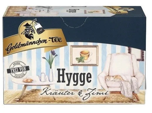 Goldm&auml;nnchen Tee Hygge Kr&auml;uter & Zimt 20 x 2g Teebeutel