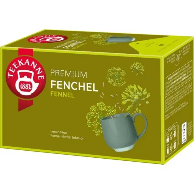 Teekanne Premium Fenchel 20 Teebeutel