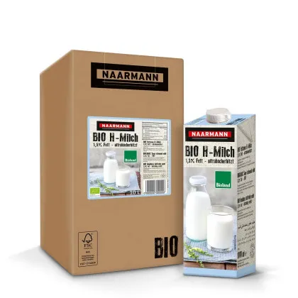 Naarmann Mleko BIO UHT 1,5% tłuszczu 1 x 1 litr Bioland