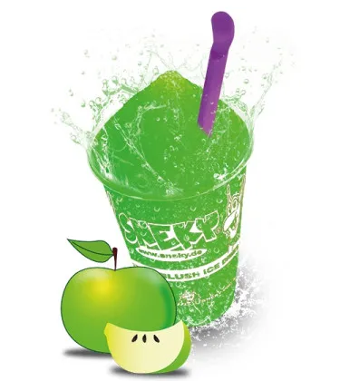 Sneky slush ice syrup jabłko* 5 litrów, bez AZO