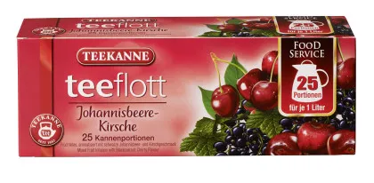 Teekanne Dzbanek teeflott redcurrant cherry 25 porcji