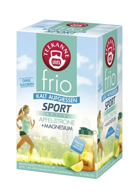 Teekanne frio sport active jabłko cytryna 18 torebek