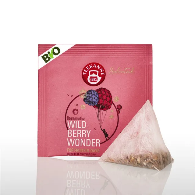 Teekanne BIO Selected Wild Berry Wonder 25 x 3 g torebek herbaty, ekologiczne