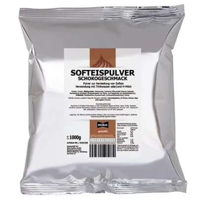 Miko Softeis Getr&auml;nkepulver mit Schokogeschmack 10 x 1 kg