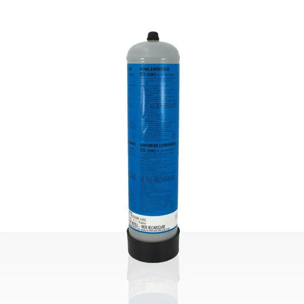 rheavendors servomat SPAQA CO2 Einwegflasche 600g 12 Flaschen