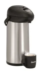 Bartscher Isolierpumpkanne 5 Liter silber-schwarz