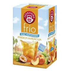 Teekanne frio Pfirsich-Maracuja 18 Teebeutel