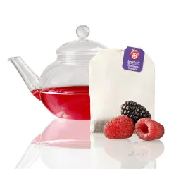 Teekanne teeflott Brombeere-Himbeere 25 Kannenportionen