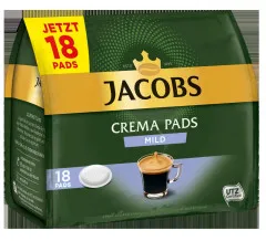Jacobs Crema łagodna 10 x 18 kapsułek UTZ z certyfikatem