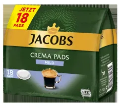 Jacobs Crema mild 18 Pads UTZ zertifiziert