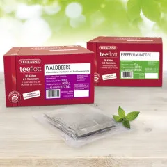 Teekanne teeflott herbata miętowa 30 łańcuszków filtrujących każdy z 5 komorami
