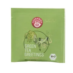 Teekanne BIO Selected Green Tea Greetings 25 x 2g torebki herbaty, organiczna