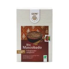 Gepa Organic Mascobado cały cukier trzcinowy, 500 gr, organiczny fairtrade, nierafinowany