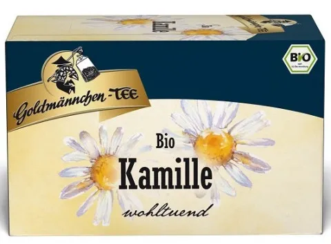 Goldmännchen tea herbata ziołowa rumiankowa 20 x 1,5g torebek, organiczna