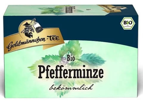 Goldmännchen herbata mięta pieprzowa organiczna 20 x 1,5g torebki herbaty