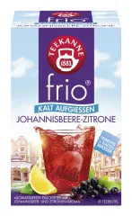 Teekanne frio czerwona porzeczka-cytryna 18 torebek herbaty