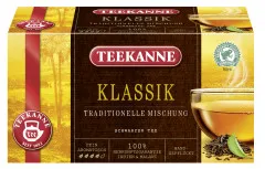 Teekanne Classic Herbata czarna 20 torebek, Rainforest Alliance