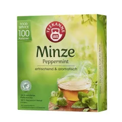 Teekanne Mięta pieprzowa 100 torebek 1,25 g po, Rainforest Alliance