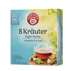 Teekanne 8 ziół 100 x 1,25g torebki herbaty