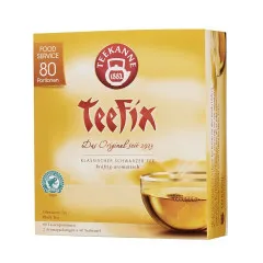 Teekanne Teefix Black Tea 80 x 1,75g torebek herbaty, Rainforest Alliance