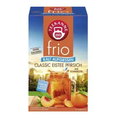 Teekanne frio classic mrożona herbata brzoskwiniowa 18 torebek