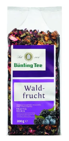 Bünting tea forest fruit herbata owocowa 200g luzem