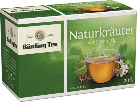 Bünting tea natural herbs 20 x 2g torebki herbaty