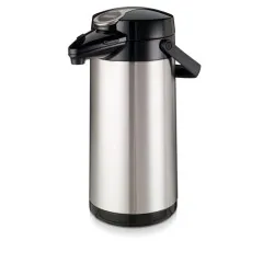 Bonamat Airpot Furento 2,2 Liter Pumpkanne mit Edelstahlinnenzylinder