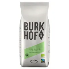 Burkhof Bio/FT Cafe Creme 1000 g ganze Bohne