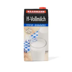 Naarmann Mleko UHT 3,5% tłuszczu 1L 1 litr zakrętka pojedyncza tetrapack